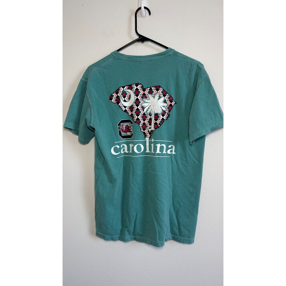South Carolina Gamecocks Comfort Colors T Shirt Medium SC Palmetto Graphic